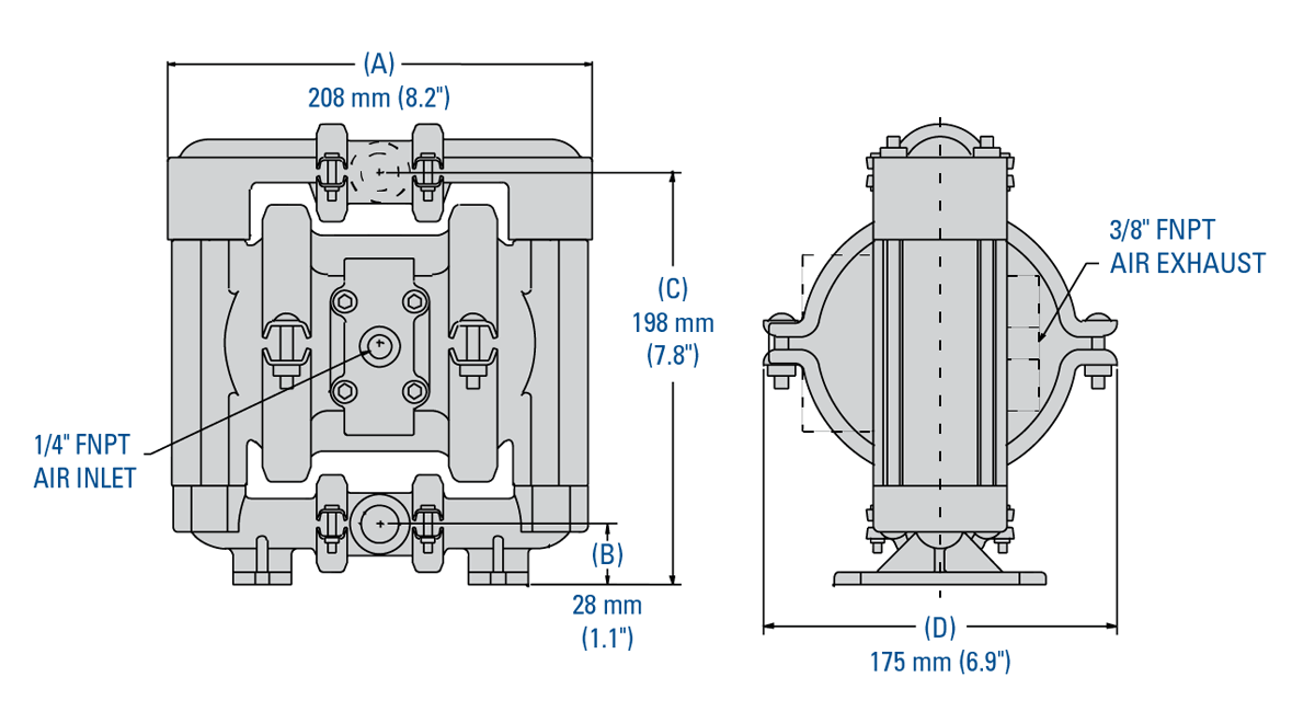 Dim-T1-13mm.5inTurbo-Flo-CMP